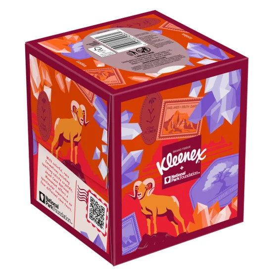 Kleenex Soothing Lotion Facial Tissue, 3-Ply, 85-count, 12-pack - Image 2