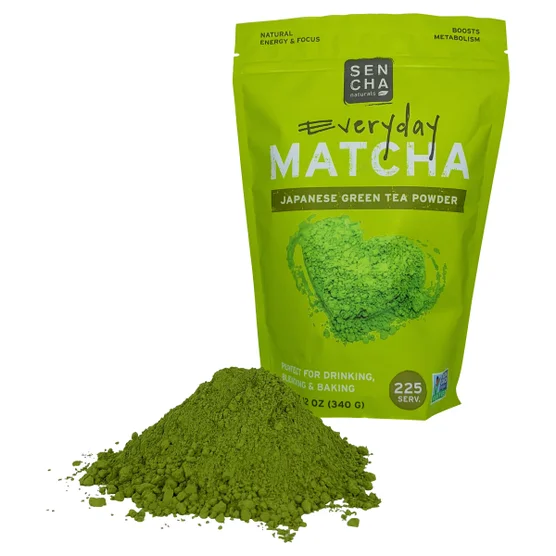 Sencha Naturals Everyday Matcha Green Tea Powder, 3-pack, 2.25 lbs. Total - Image 2