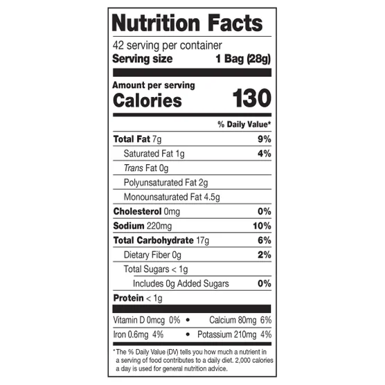 Garden Veggie Straws, Sea Salt, 1 oz, 42-Count - Image 2