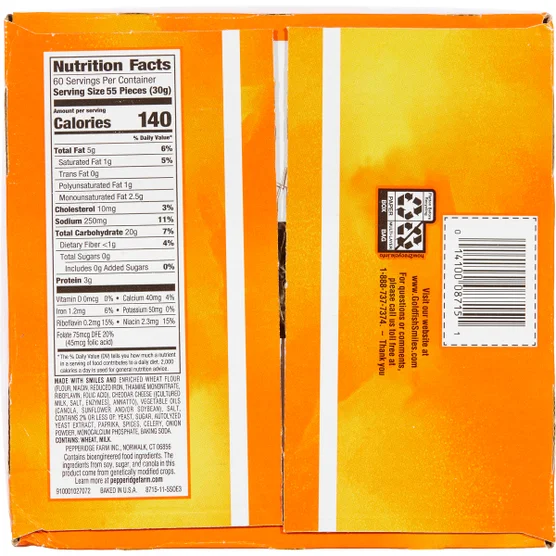 Goldfish Baked Snack Crackers, Cheddar, 66 oz - Image 2