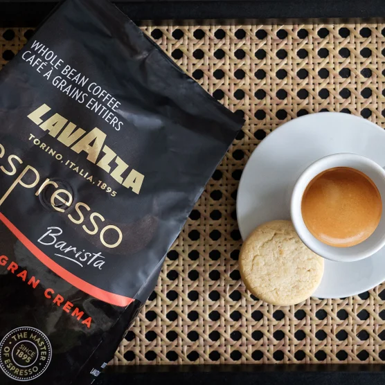Lavazza Espresso Gran Crema Whole Bean Coffee, Medium, 2.2 lbs - Image 2