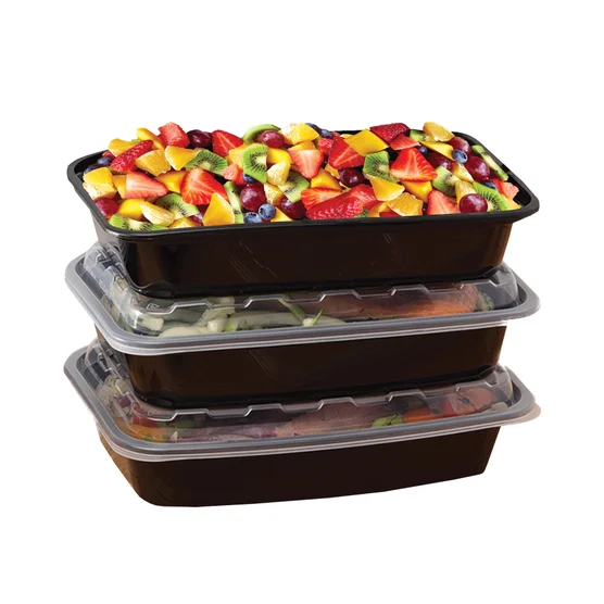 Glad Take-Aways Food Storage Containers with Lids, 38 oz Rectangle, 35-sets - Image 2