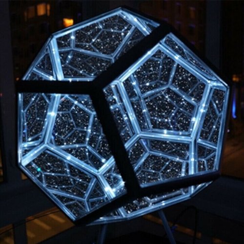 Infinity Dodecahedron Magic Table Lamp - Image 2