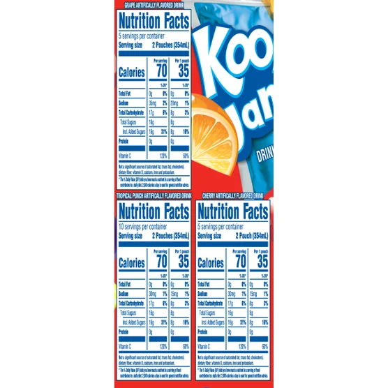 Kool-Aid, Jammers, Variety Pack, 6 fl oz, 40-Count - Image 2