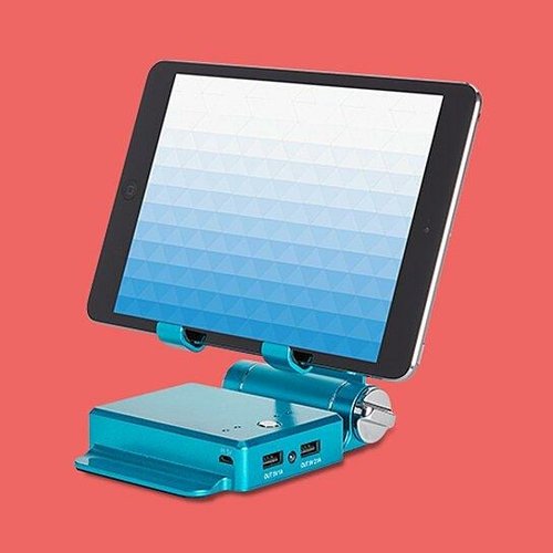 Podium Style Stand With Extended Battery Up To 200% For iPad, iPhone - Image 5